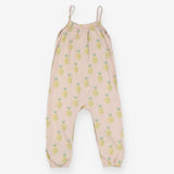 Romper peach with lemons