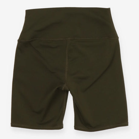Green Exercise Shorts Khaki Green