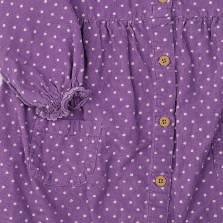 Dress Cord Purple Polkadot