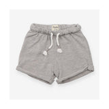 Shorts grey with white drawstring 