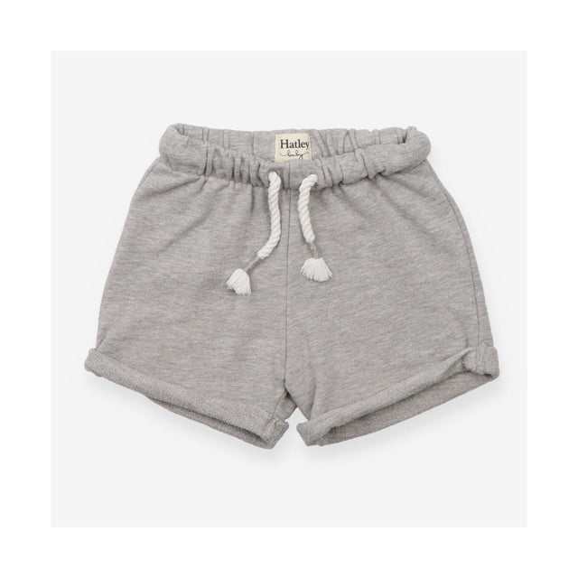 Shorts grey with white drawstring 