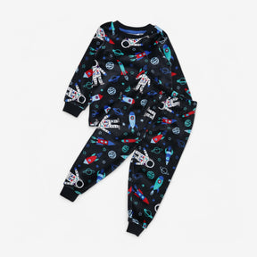Pyjamas velour grey space