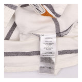 Check Shirt Cream Charcoal Long Sleeve Utility
