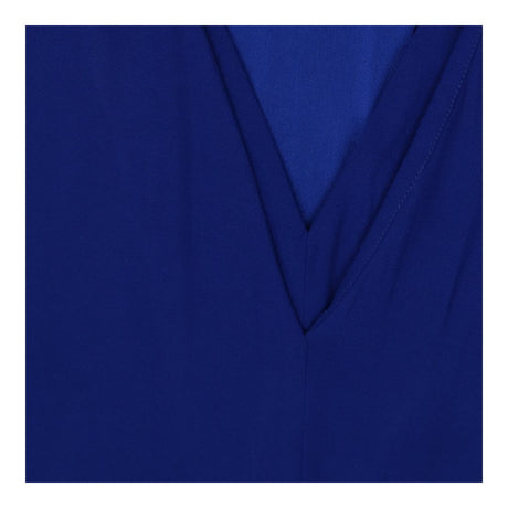 Blouse cobalt blue sleeveless