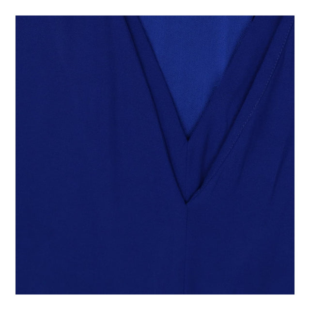 Blouse cobalt blue sleeveless