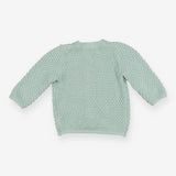 Green Knit Cardigan
