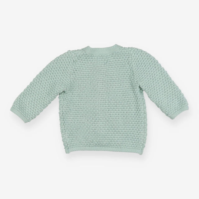 Green Knit Cardigan