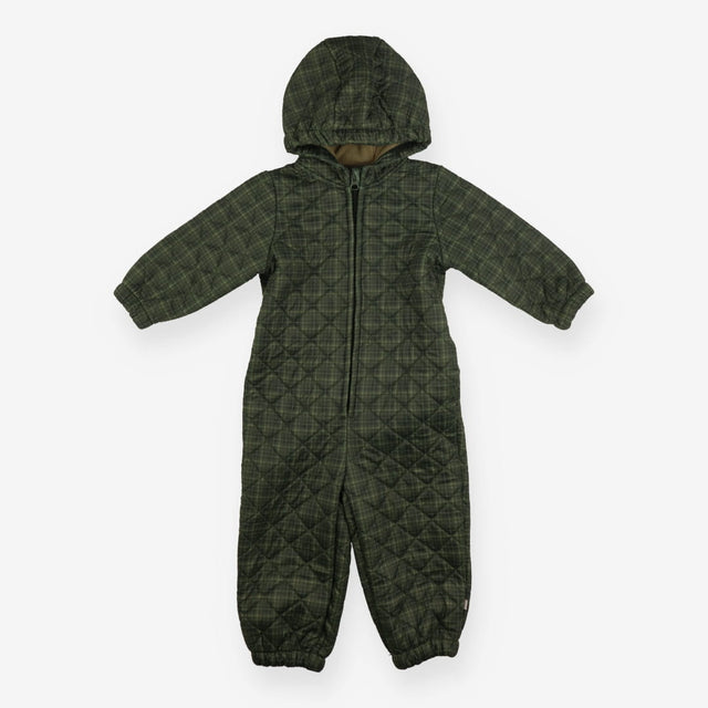 Pramsuit Green Quilted