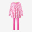 Ballet Shoes Print Jersey Set
