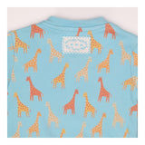 Blue Giraffes Sleepsuit