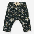 Joggers Green with Floral Print