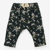 Joggers Green with Floral Print