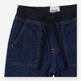 Jeans Pull on Mid Rinse 