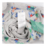 Sleepsuit grey dancing dinos