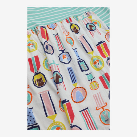 Dress long sleeve animal medals