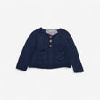 Blue Knit Cardigan