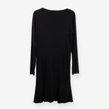 Baukjen Black Viscose Midi Dress