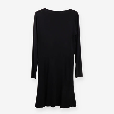 Baukjen Black Viscose Midi Dress
