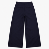 Trousers Navy Wide Leg Smart