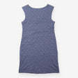 Dress Blue Floral Print Sleeveless Cotton Shift