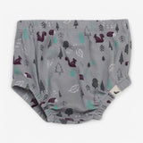 Bloomers Ribbed Grey with Woodland Scene
