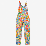 Limited-Edition Molly Piper Doodle-Print Dungarees