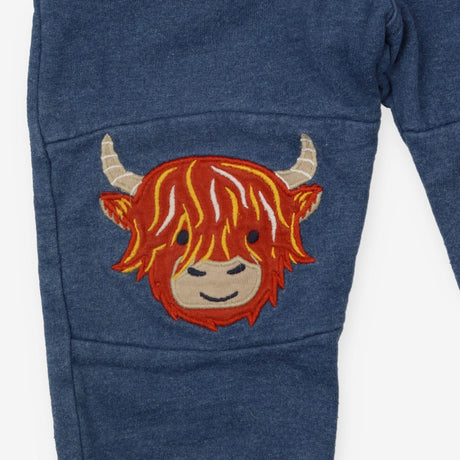 Joggers highland cow knees