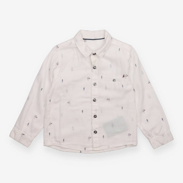 White Owl and Trees Shirt