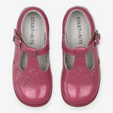 Patent shoes pink with butterfly