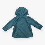 Raincoat Teal with Jungle Lining