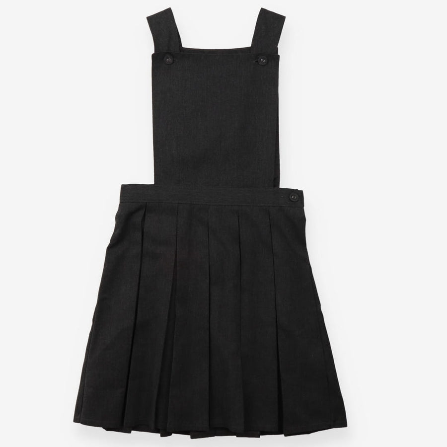 School Pinafore Dress Grey