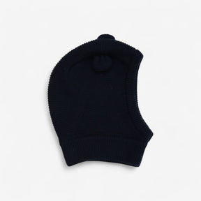 Navy Bear ears balaclava