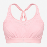 Pink Ultra High-Support Running Sports Bra