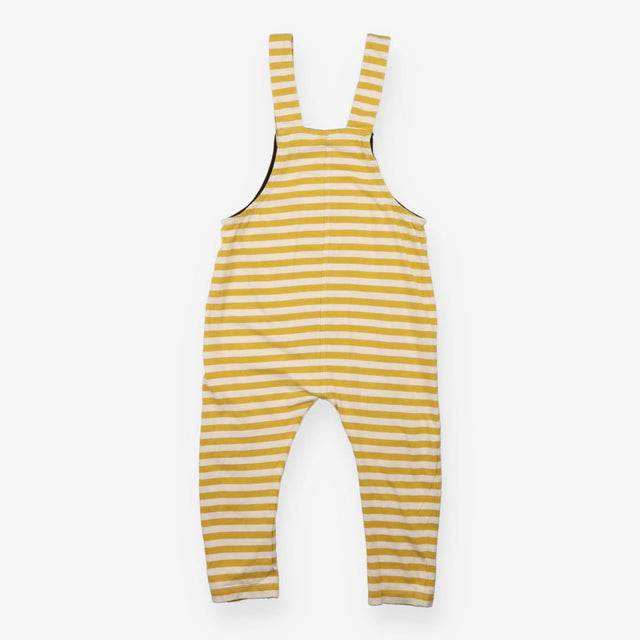 Dungaree Yellow and White Strips
