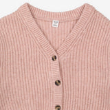Chunky Knit Cardigan Pink