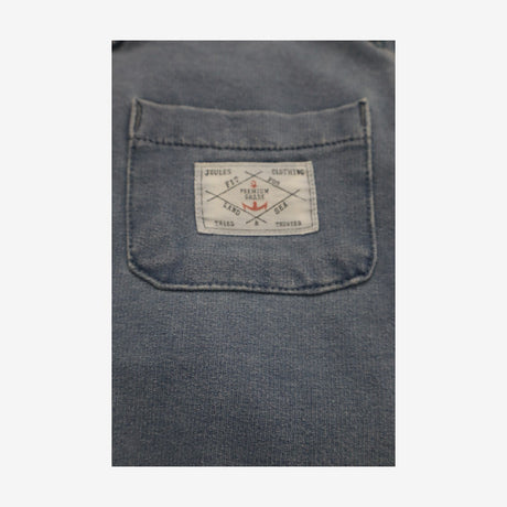 Short dungarees blue denim style
