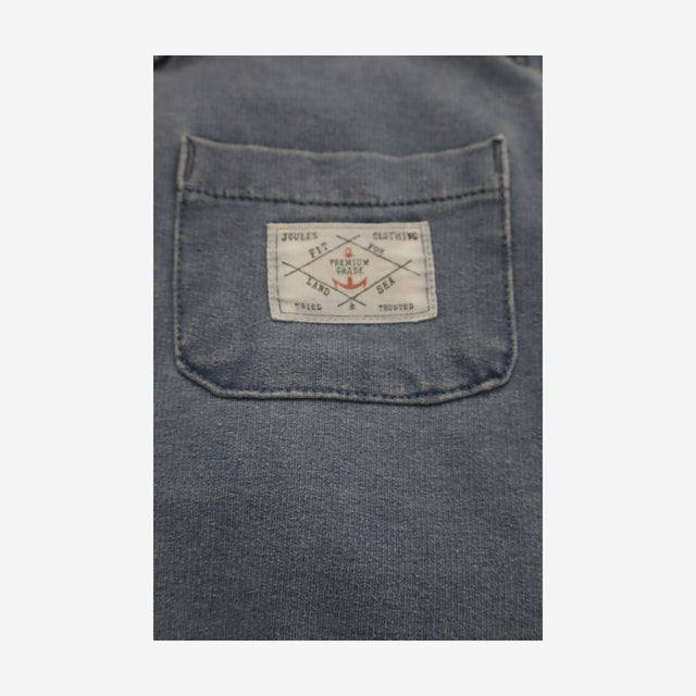 Short dungarees blue denim style
