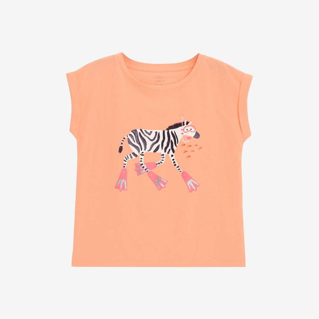 Scuba Diving Zebra t-shirt