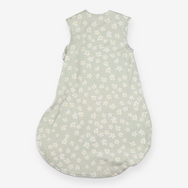 Sleeping bag green with daisies 2.5 tog