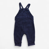 Dungarees corded navy blue