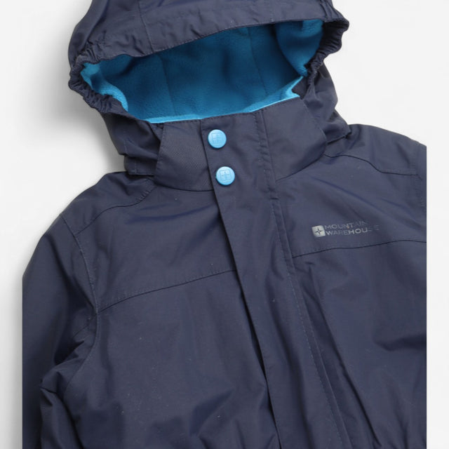 Navy All In One Waterproof Snowsuit