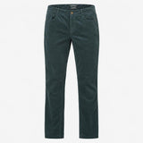 Cord Trousers Fine Needlecord Slim Leg Grey