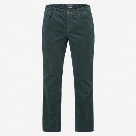 Cord Trousers Fine Needlecord Slim Leg Grey