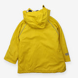 Raincoat yellow with fleece hood