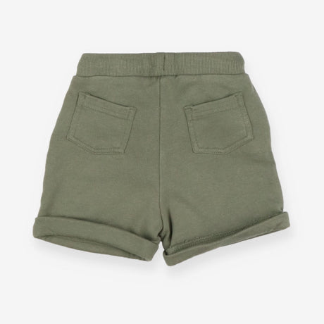 Green jersey shorts