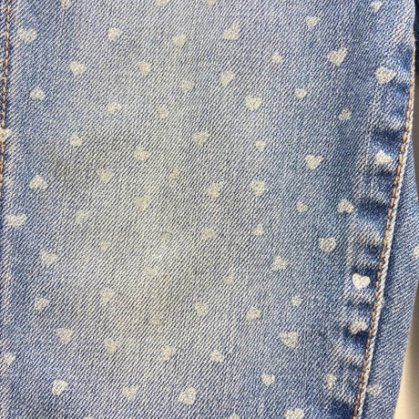 Denim Heart Dungarees