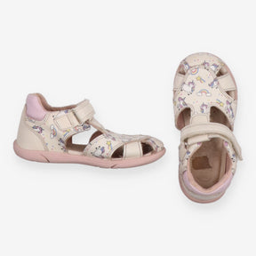 Cream Unicorn Sandals