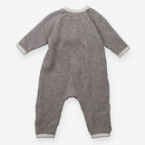 Grey Quilted Sleepsuit 