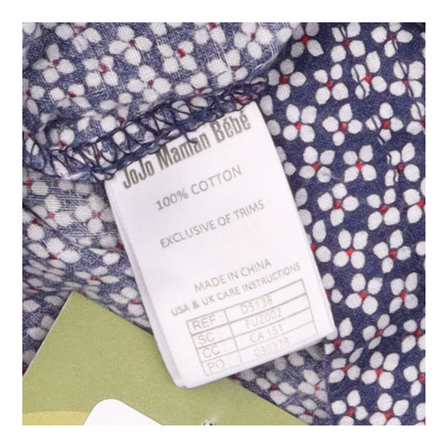 Top Navy Floral Ditsy Short Sleeve Maternity Tunic