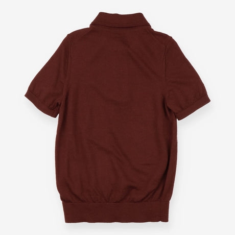 Brown Collared T-shirt